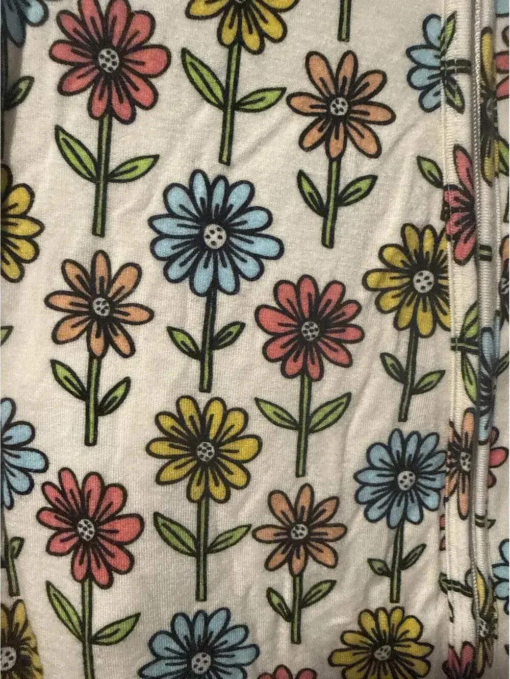 Posh Peanut Baby Floral Footed Pajamas 6-9 Months